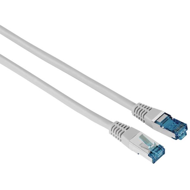 Мрежов пач кабел HAMA F/UTP, CAT 6, RJ-45 - RJ-45, 1Gbit/s, 10.0 m, Сив, Булк 