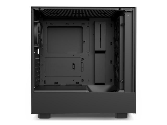 Кутия NZXT H5 Flow Matte Black, Mid-Tower 