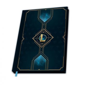 ABYSTYLE LEAGUE OF LEGENDS Notebook Hextech Logo A5