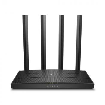 Безжичен рутер TP-Link Archer C6 AC1200, 2.4/5 GHz, 300 - 867 Mbps, 10/100/1000