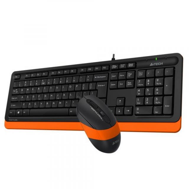 Keyboard Set A4TECH F1010, Orange 