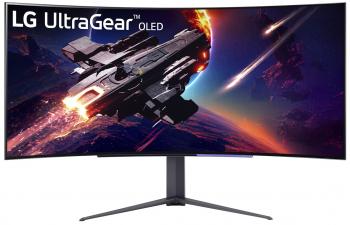 Monitor LG UltraGear - 45 inch OLED Curved WQHD (3440 x 1440), 240Hz, 0.3ms