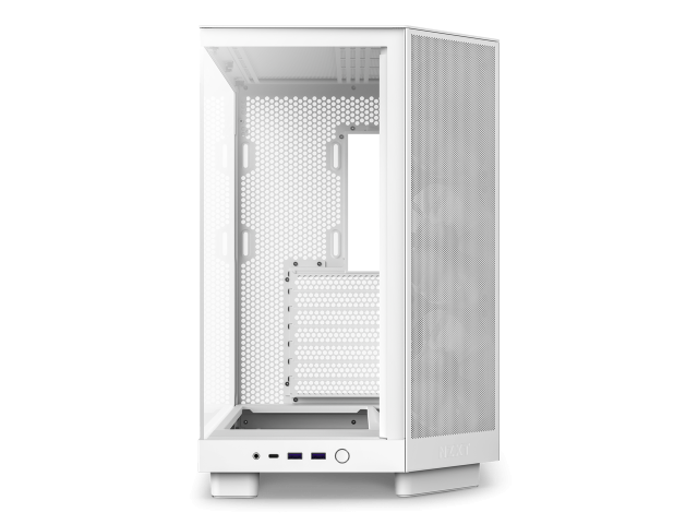 Кутия NZXT H6 Flow RGB Matte White - Middle Tower 