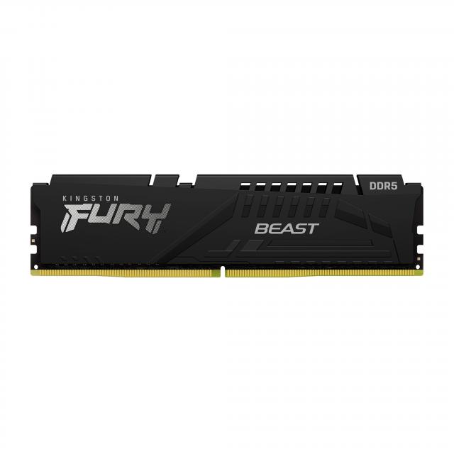 Memory Kingston FURY Beast Black 128GB(2x64GB) DDR5 5600MHz CL40 - AMD EXPO 