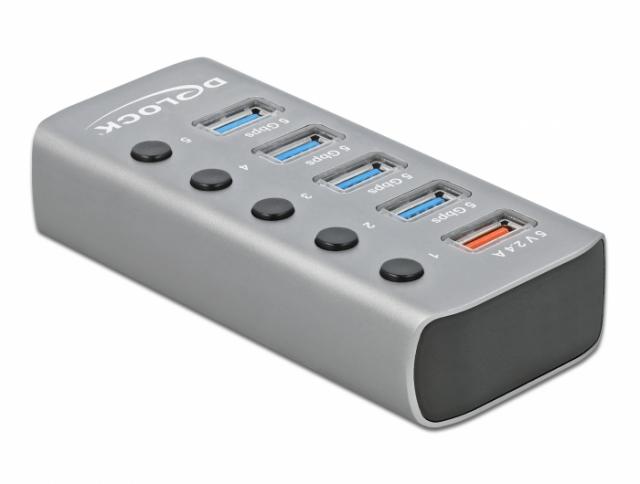 USB Hub, 4 port, DELOCK-63262 