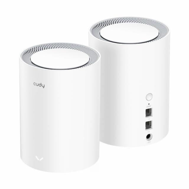 Безжична Mesh система Cudy AX1800, 2 - Pack, 2.4/5 GHz, 574 - 1201 Mbps 