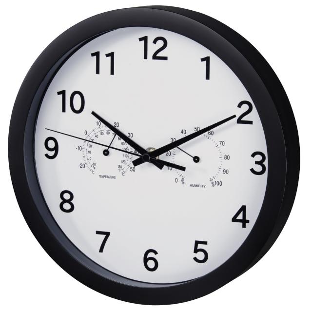 Hama "Pure Plus" Wall Clock, Ø 25 cm, 186342 