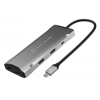 Докинг станция j5create JCD397 100W, 4K60 Elite USB-C, 10Gbps