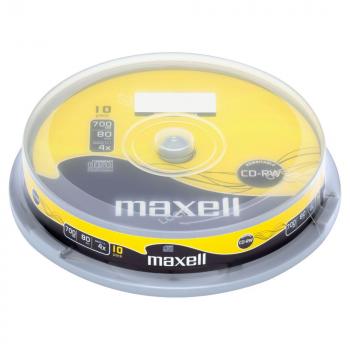 CD-RW80 MAXELL, 700MB, 52x, 10pk