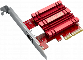 Network Adapter ASUS XG-C100C, RJ45 port, PCIe, 10/5/2.5/1Gbps/100Mbps