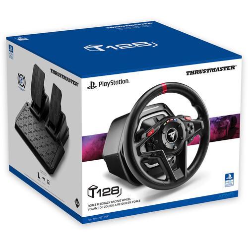 Racing Wheel  THRUSTMASTER T128, For PC / PS4 / PS5 