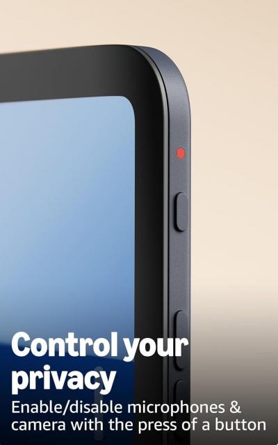 Amazon Echo Show 8 (newest gen), Vibrant HD 8.7" display with spatial audio and Alexa, Graphite 