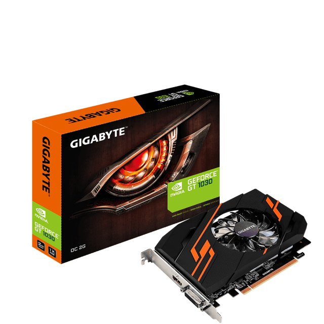 Graphic card GIGABYTE GeForce GT 1030 OC 2GB GDDR5 