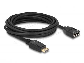 Delock Удължителен кабел DisplayPort 1.2, 4K, 60 Hz, 5 m