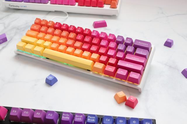 Ducky Afterglow 108-Keycap Set ABS Double-Shot US Layout 