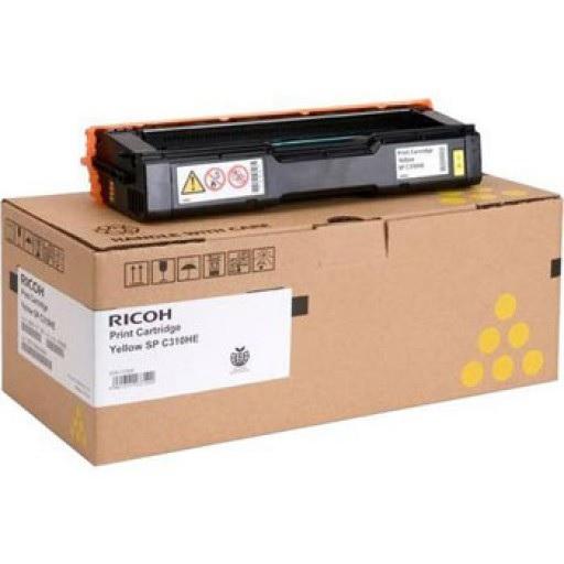 Cartridge Ricoh SP C310HE, 6600 pages Yellow 