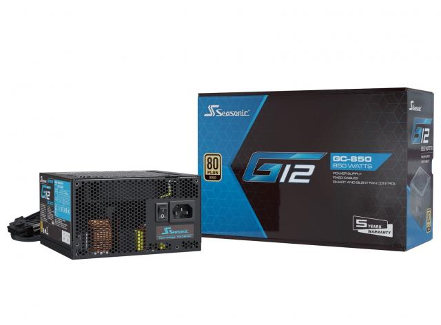 Power Supply Unit Seasonic G12-GC-850, 850W, 80+ GOLD 