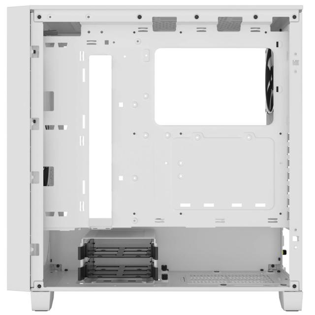 Case Corsair 3000D Airflow Mid Tower, Tempered Glass, White 