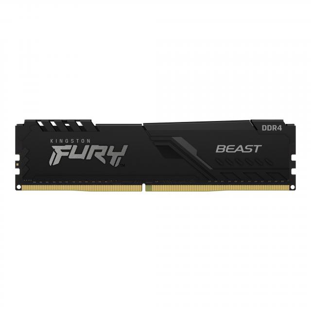 Memory Kingston FURY Beast Black 32GB(2x16GB) DDR4 3200MHz KF432C16BBK2/32 
