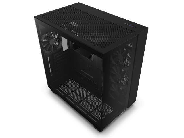 Кутия NZXT H9 Flow Matte Black 