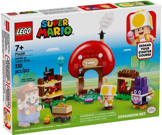 LEGO Super Mario - Nabbit at Toad's Shop Expansion Set - 71429 