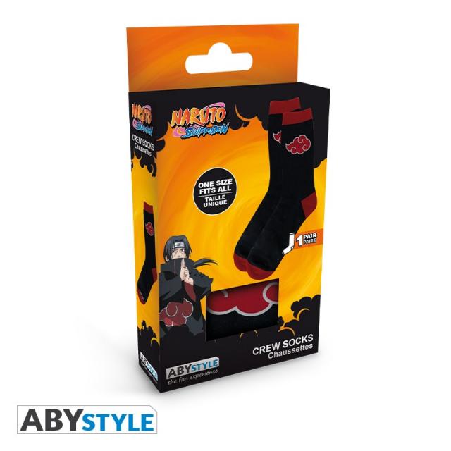 ABYSTYLE NARUTO SHIPPUDEN Socks Akatsuki 