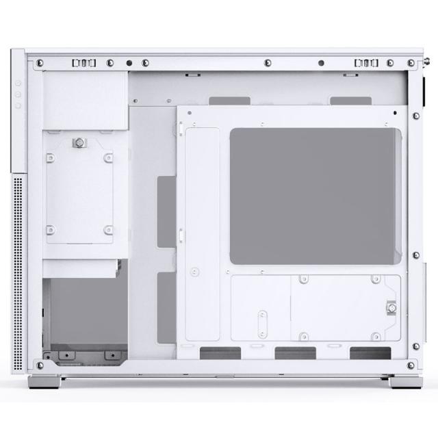 Кутия Jonsbo D31 Screen TG, mATX, Бял 