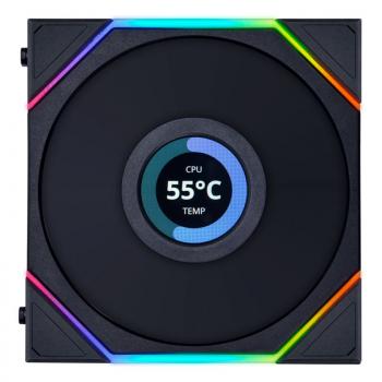 Fan Lian Li UNI FAN TL LCD 120mm - Black