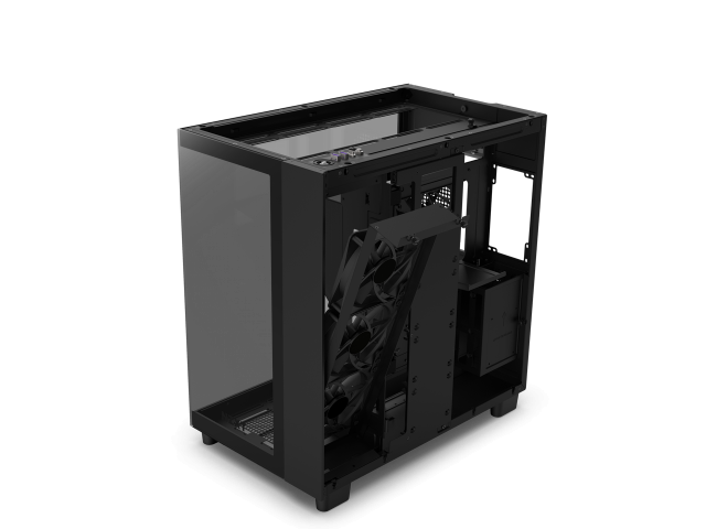 Кутия NZXT H9 Flow Matte Black 