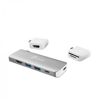 j5create ULTRADRIVE Kit USB-C™ Dual-Display Modular Dock