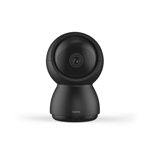 Hama Surveillance Camera, WLAN, Indoors, Pivotable, Night Vision, Recording, black 