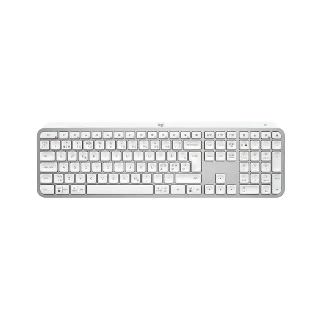 Wireless Keyboard Logitech MX keys S Illuminated, Pale gray 