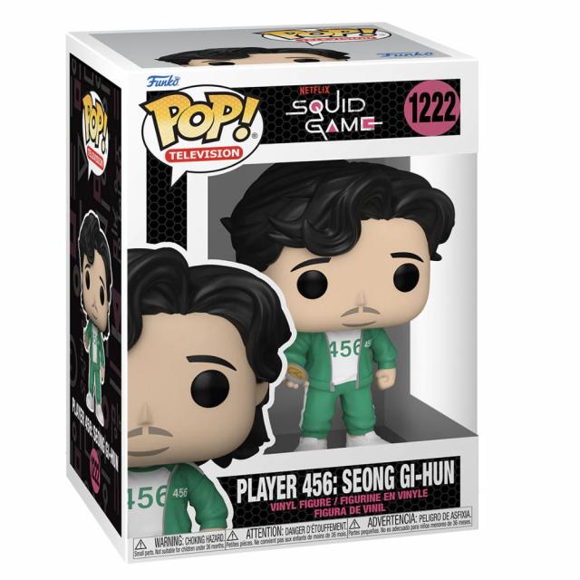 Фигурка Funko POP! Television: Squid Game - Player 456: Seong Gi-Hun #1222 