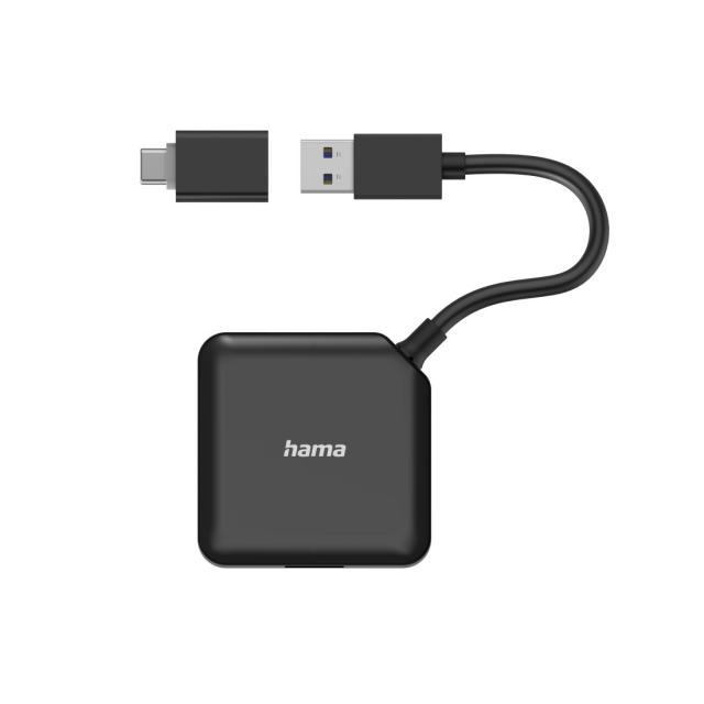 USB Hub, 4 Ports, HAMA-200116 