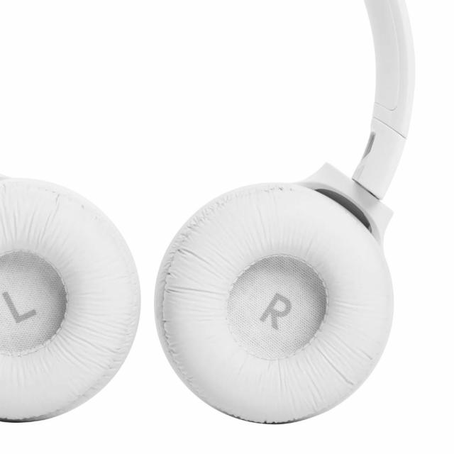 Слушалки on-ear JBL T510BT, Бели 