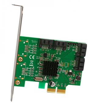 Controller Estillo SATA PCI Express Card - 4 ports