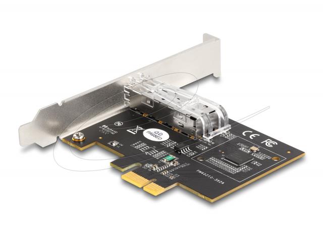 Delock PCI Express x1 Network Card Gigabit LAN 1 x SFP i210 