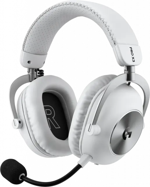 Wireless Gaming Headset Logitech PRO X3 Lightspeed - White 