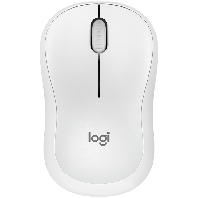 Wireless optical mouse LLOGITECH M240, Off-White 