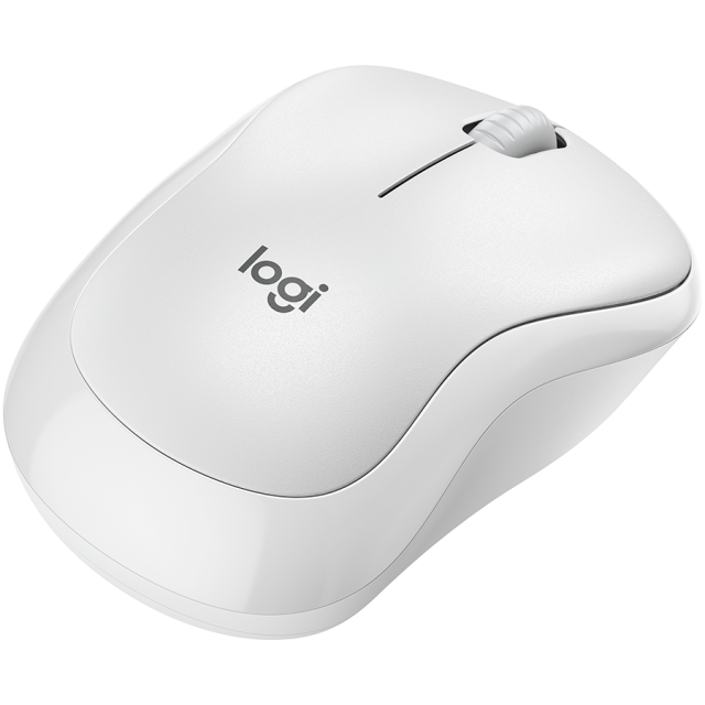 Wireless optical mouse LLOGITECH M240, Off-White 