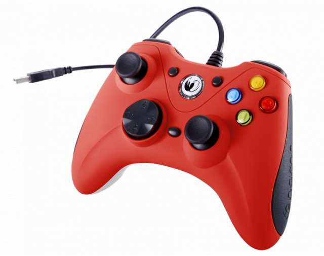 Wired Gamepad Nacon GC-100XF, Red 