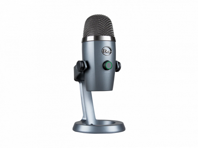 Настолен микрофон Logitech Blue YETI Nano - Shadow Grey 