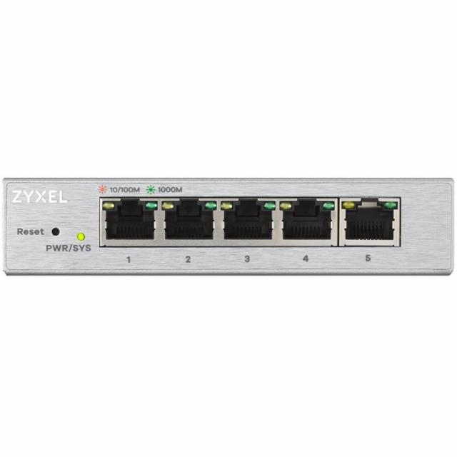 Switch ZyXEL GS-1200-5, 5 Ports, Gigabit, webmanaged 