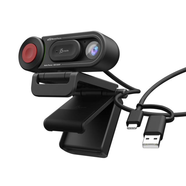 j5create HD Webcam with Auto & Manual Focus Switch 