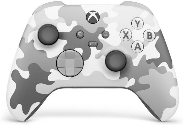 Геймърски Контролер Microsoft - Xbox Wireless Controller, Arctic Camo Special Edition 