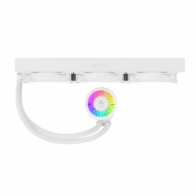 Охладител за процесор Arctic Liquid Freezer III 420 White A-RGB 