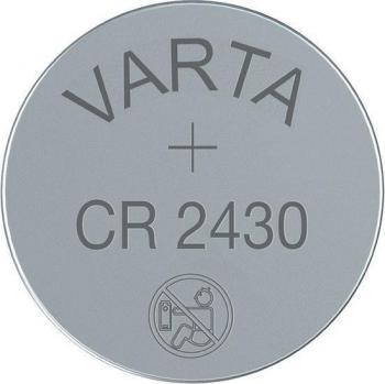 Lithium Button Battery CR 2430 1pc  bulk 3V  VARTA