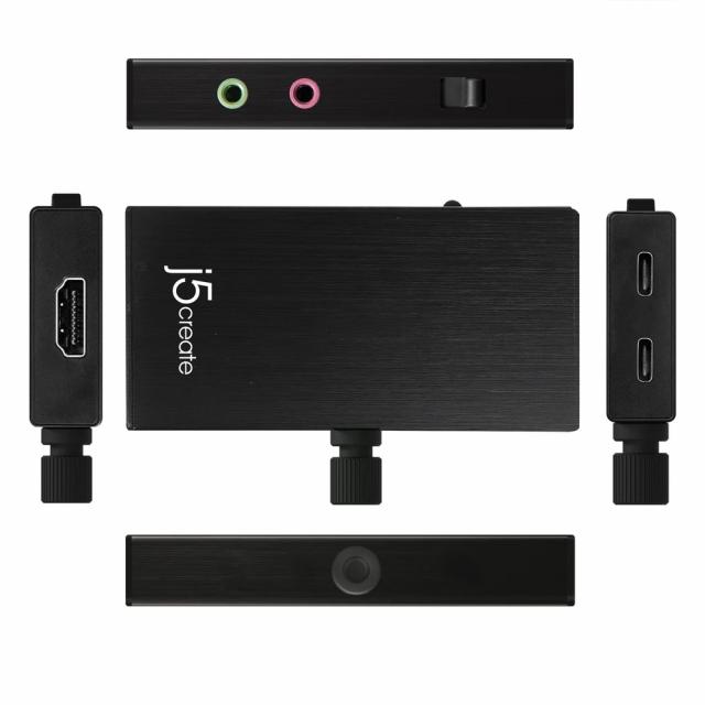 JVA02 Live Capture Adapter HDMI to USB-C with Power Delivery 