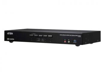 4-Port USB 3.0 4K HDMI Dual Display KVMP Switch