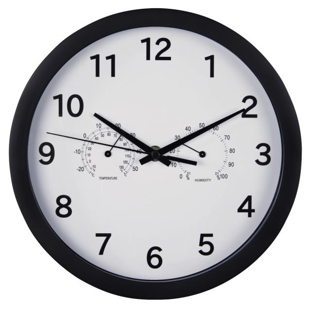 Hama "Pure Plus" Wall Clock, Ø 25 cm, 186342 